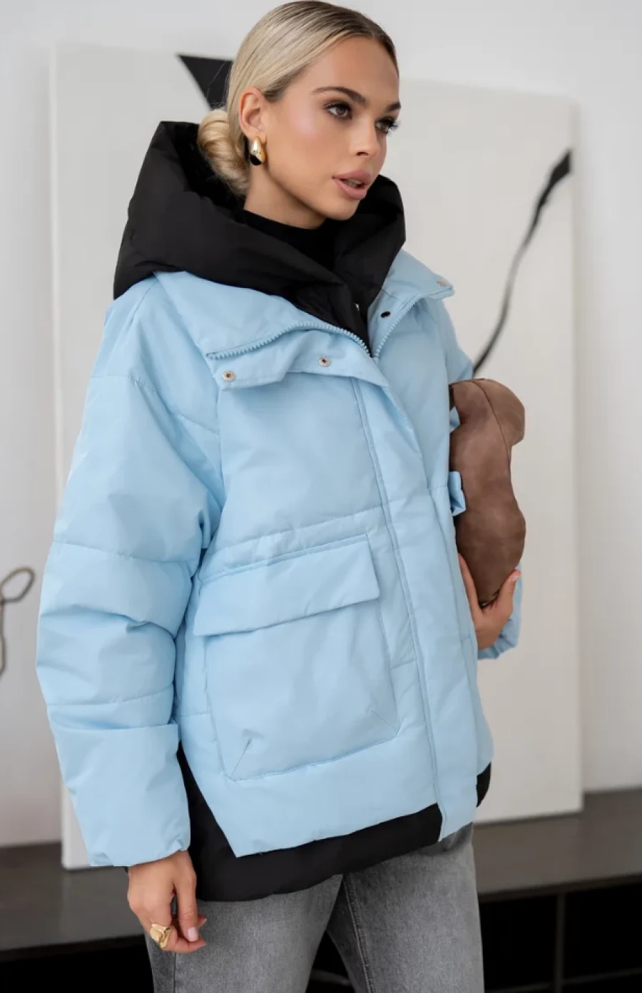 Куртка оверсайз.