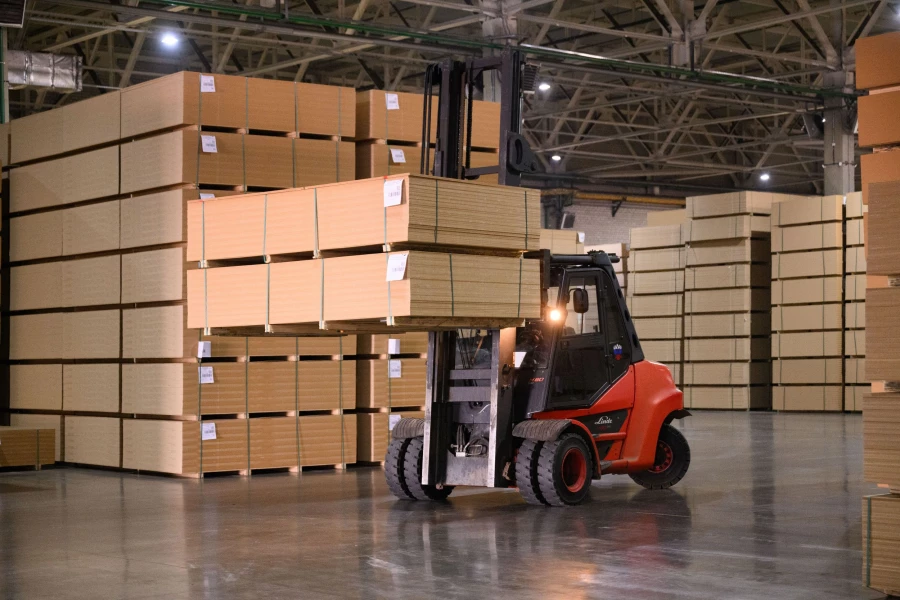 Производство МДФ на Павловском ДОК.