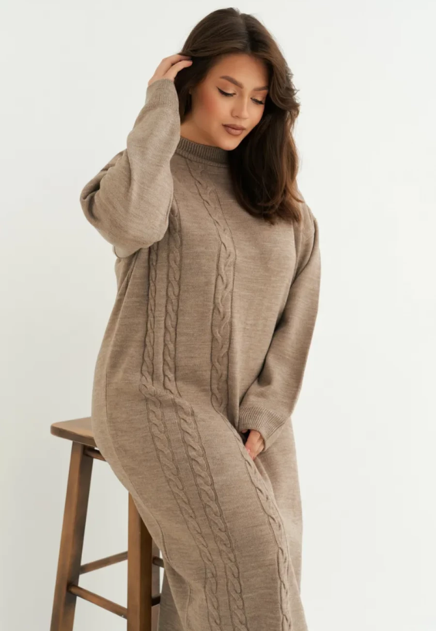 Вязаные платья.