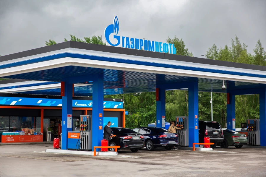 Интерактивная АЗС сети &quot;Газпром нефть&quot;.