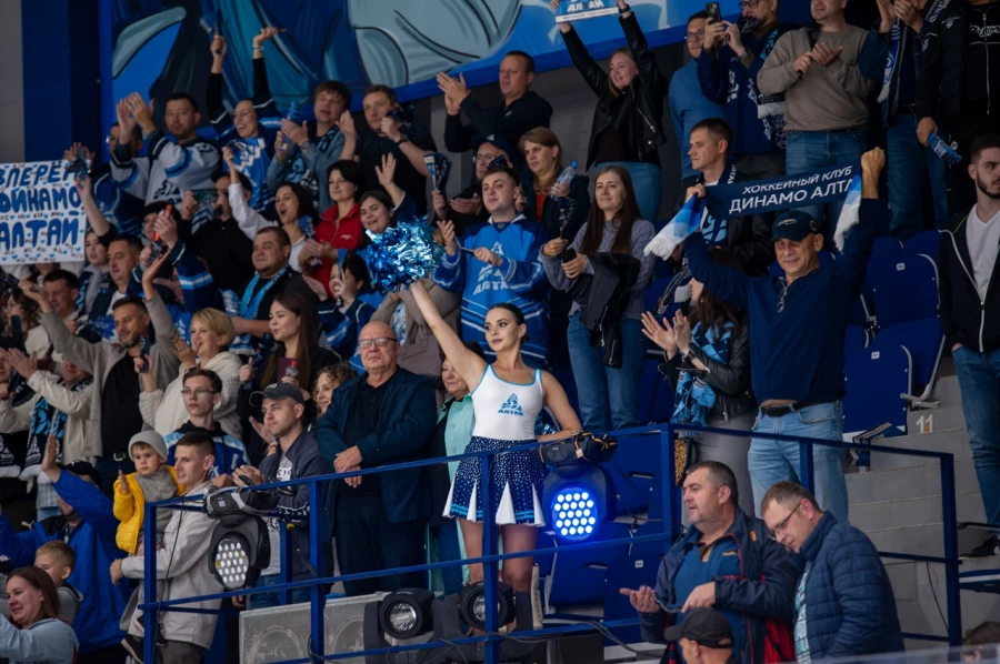 «Динамо Алтай» – «Буран». Первый домашний хоккейный матч