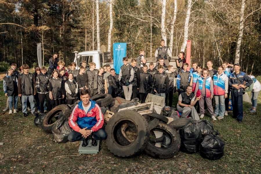 В 2025 году участники экологической акции  «ЭКОВолна РВК 2.0» собрали 1511 килограммов мусора. 