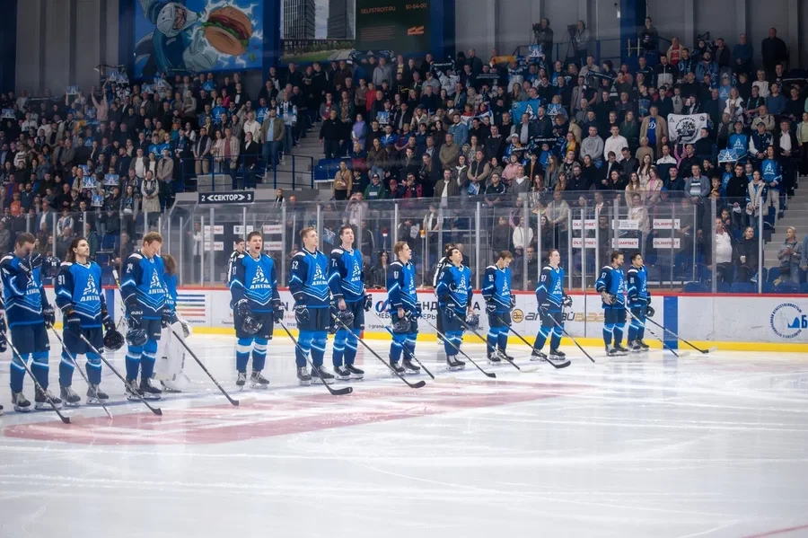 Матч с ХК «Тамбов» 