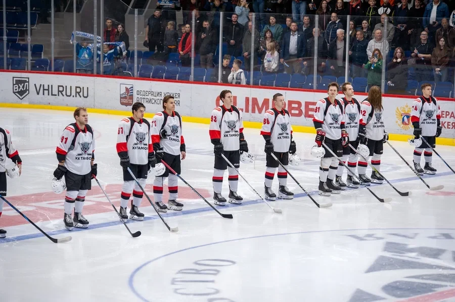 Матч с ХК «Тамбов» 