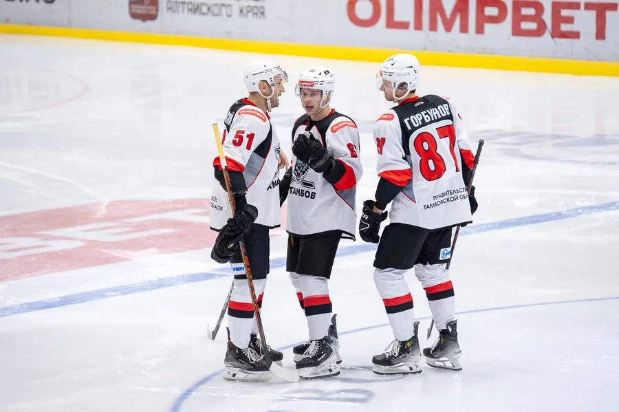 Матч с ХК «Тамбов» 