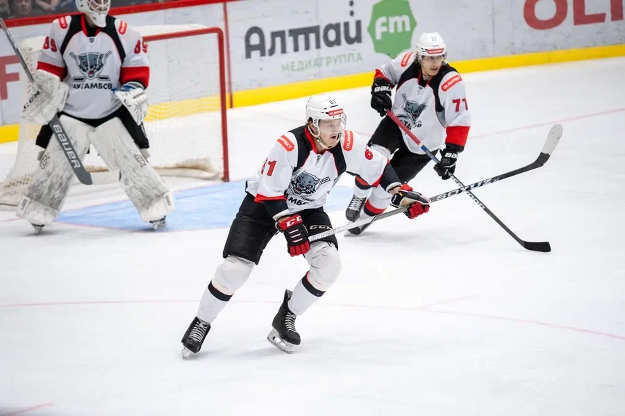 Матч с ХК «Тамбов» 