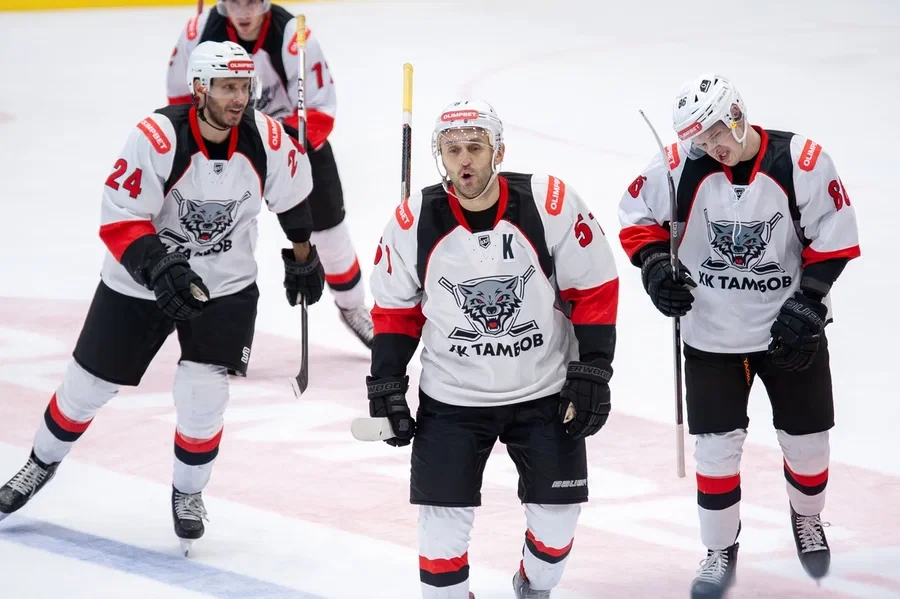 Матч с ХК «Тамбов» 