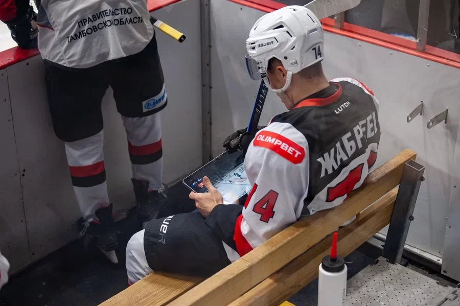 Матч с ХК «Тамбов» 