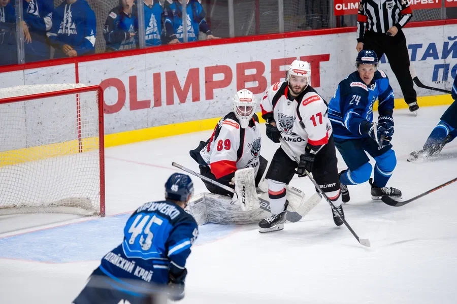 Матч с ХК «Тамбов» 