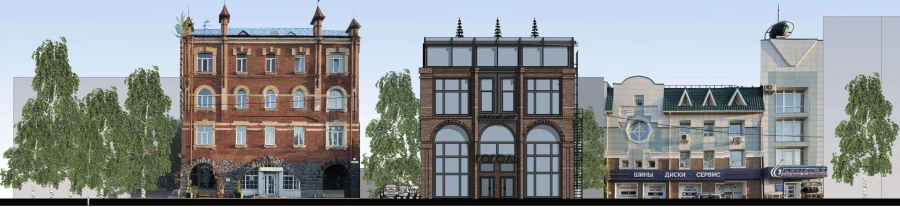 Проект офисника «Гоголь» на ул. Гоголя, 74.