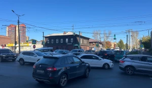 Пробка на Красноармейском проспекте 