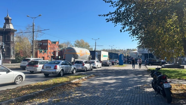 Пробка на Красноармейском проспекте 