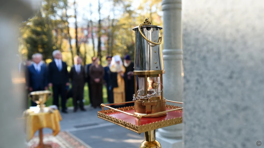 Часовню, посвященную Вечной славе защитников Отечества, открыли в центре Барнаула .