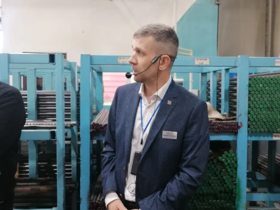 Евгений Ильченко. Экскурсия на производстве «Тонар» 