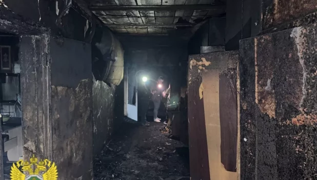 В Новосибирской области при пожаре погиб ребенок.