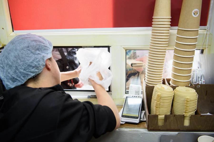 Пышечная на пр. Ленина. 