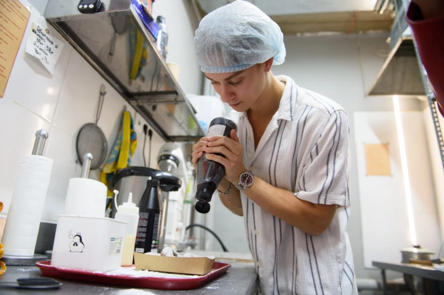 Иван Евтушевский. Пышечная на пр. Ленина. 