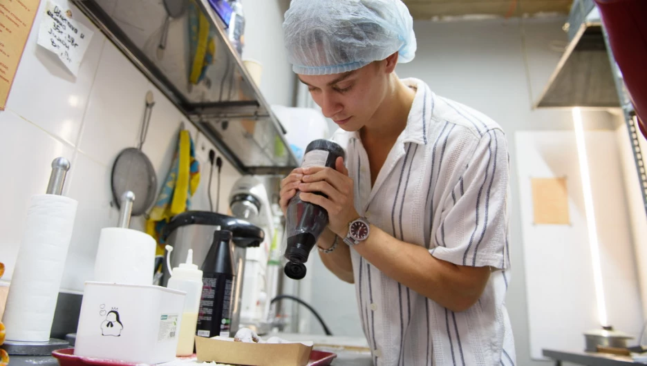 Иван Евтушевский. Пышечная на пр. Ленина. 