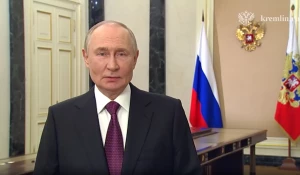 Видеообращение Владимира Путина.