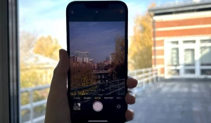 Съемка на iPhone.