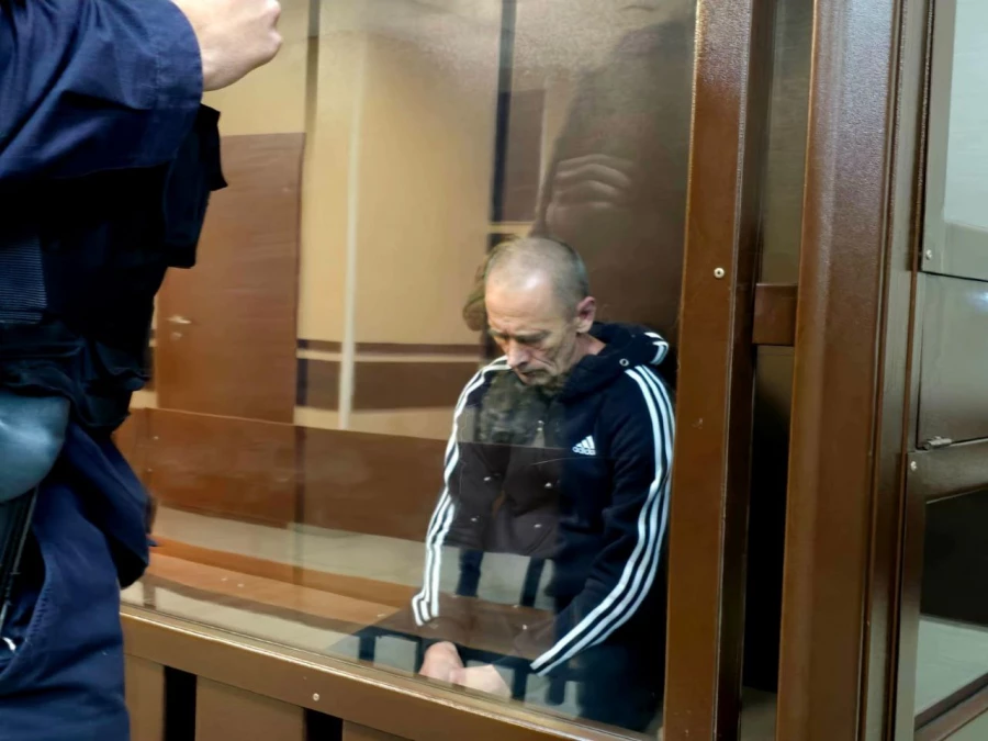 Виталий Манишин на последнем суде. 