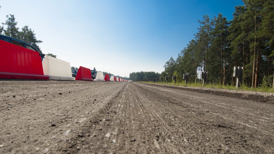 Ремонт дорог.