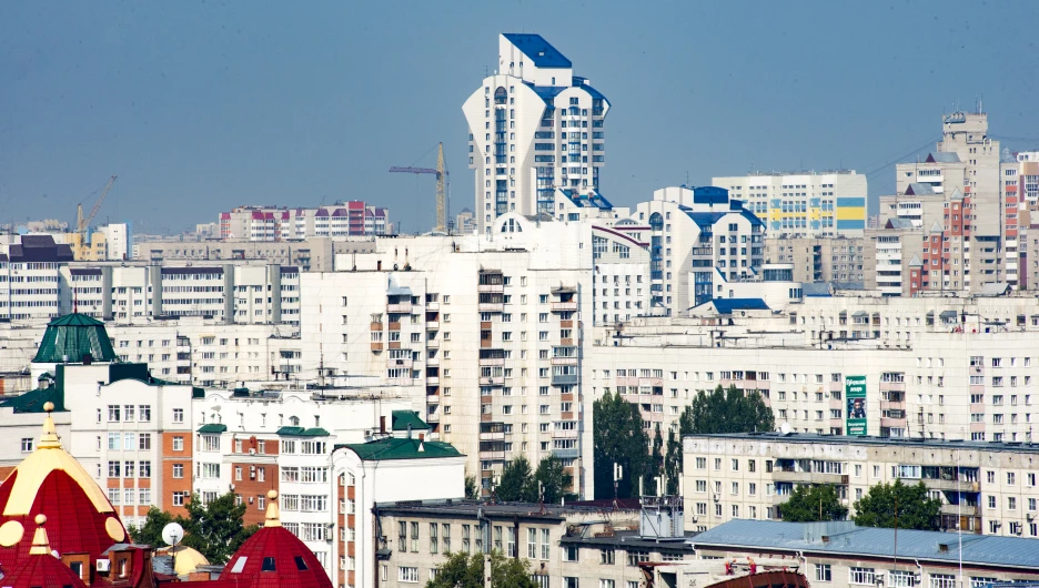 Вид на Барнаул. Недвижимость.