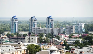 Вид на Барнаул. Недвижимость.