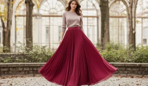 Юбка. Девушка.