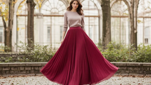 Юбка. Девушка.