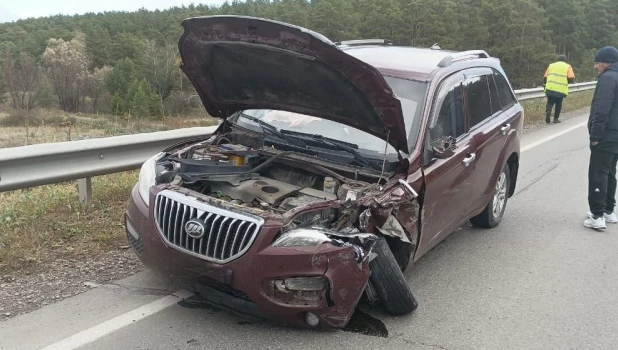 ДТП на границе с Казахстаном 