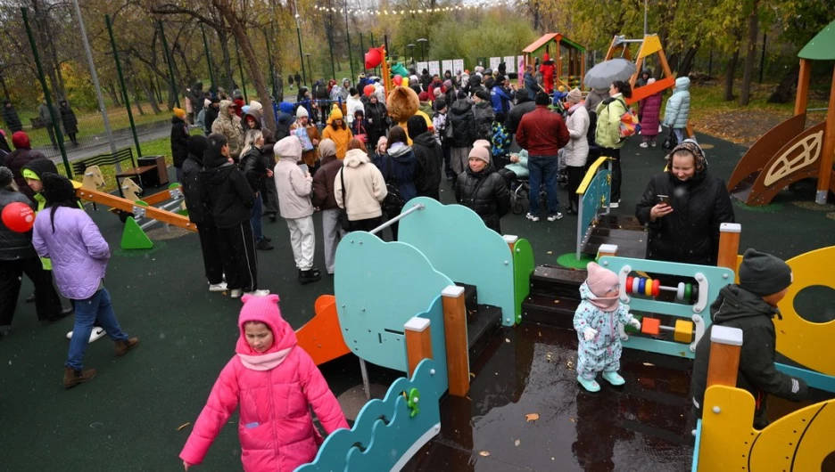 Открытие площадки для детей с ОВЗ