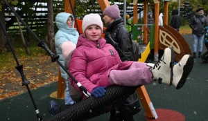 Открытие площадки для детей с ОВЗ