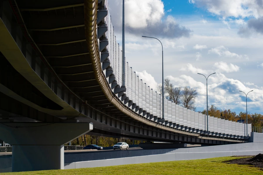 Развязка на Змеиногорском тракте в октябре 2025. 