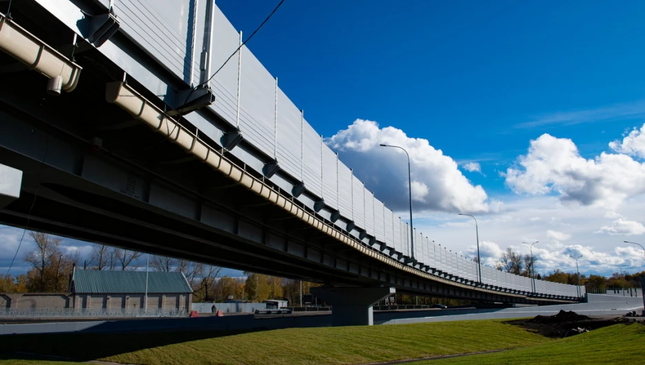 Развязка на Змеиногорском тракте в октябре 2025. 