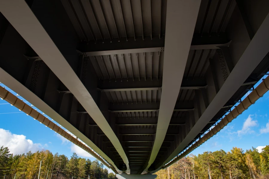 Развязка на Змеиногорском тракте в октябре 2025. 