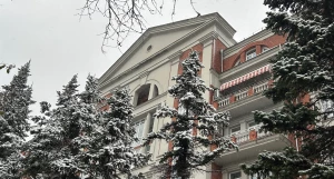 Снегопад в Барнауле 2025