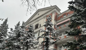 Снегопад в Барнауле 2025