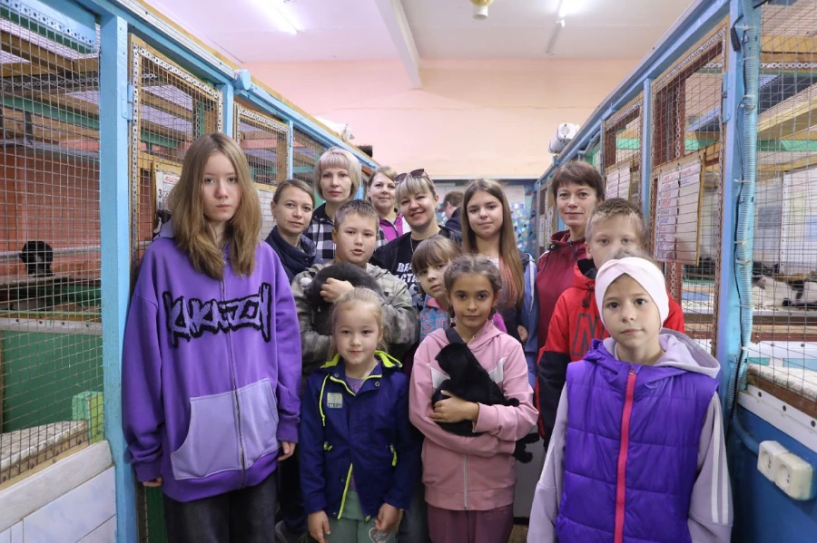 Волонтеры Алтай-Кокса оказали помощь приюту для животных в Заринске.