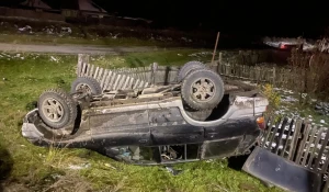 На Алтае в ДТП столкнулись две легковушки.