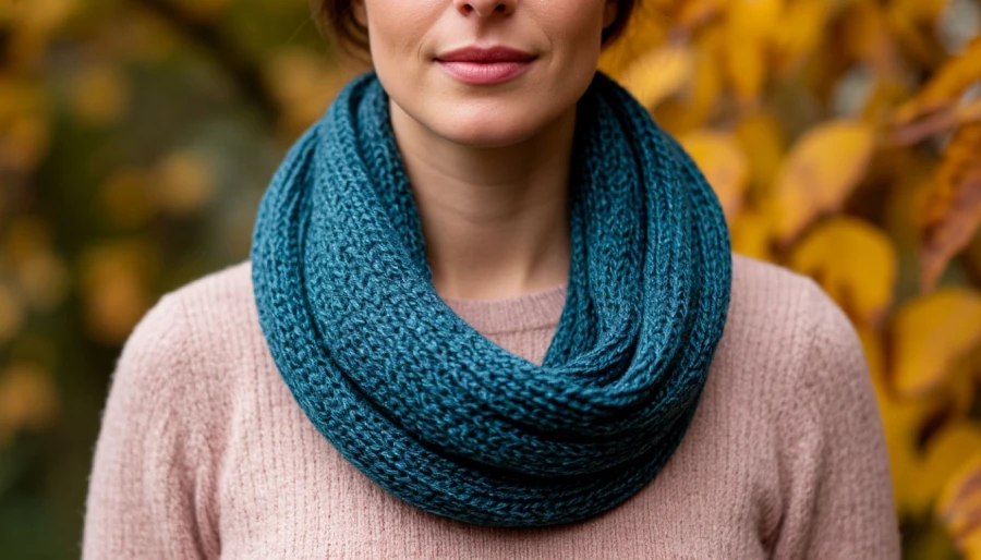 Шарф. Девушка. Стиль