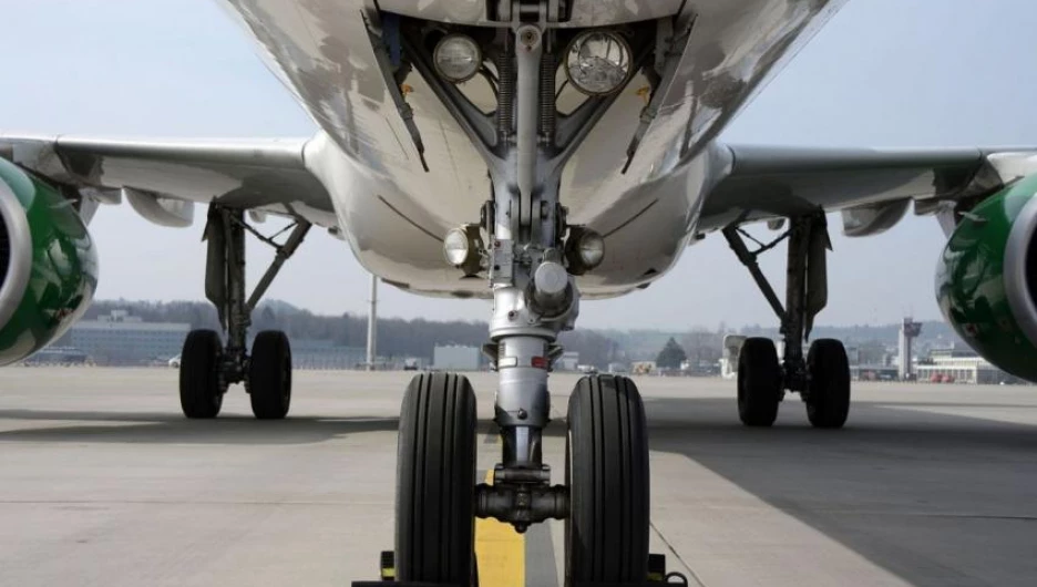 Самолет МС-21 с шинами производства АШК.