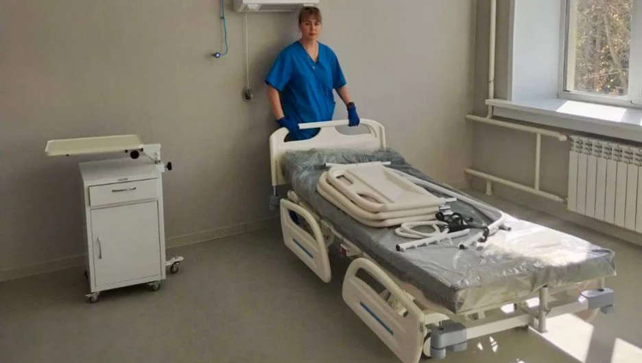 Новое реабилитационное отделение в Горбольнице №4. 