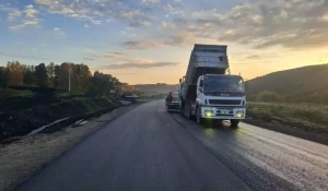 Завершается реконструкция трассы Алтайское — Ая — Бирюзовая Катунь.