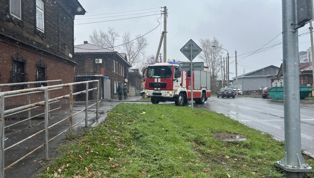 Пожар на ул. Анатолия,122.