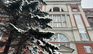 Снегопад в Барнауле. Пробки