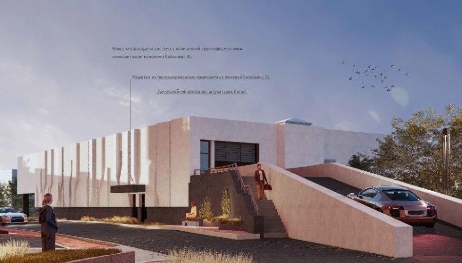 Подземно-надземный гараж на пр. Ленина, 106в