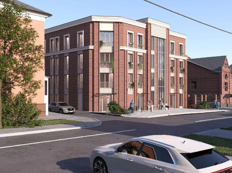 Проект гостиницы на ул. Никитина, 80. Вариант 1. 