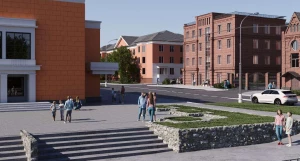 Проект гостиницы на ул. Никитина, 80. Вариант 2. 