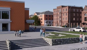 Проект гостиницы на ул. Никитина, 80. Вариант 2. 